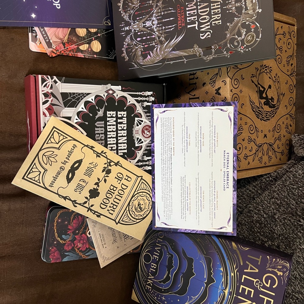 March Fairyloot YA& adult